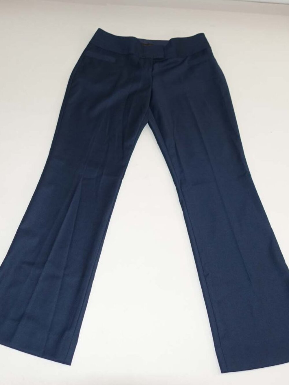 The Limited Women's Cassidy Fit Boot Cut Pants Size 4 Short NWT Navy Blue Slacks